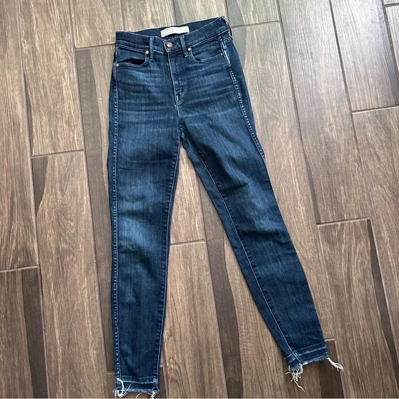 AYR The Riser High Rise Skinny Jeans in Psychic City Wash Sz 26 - Picture 2 of 10